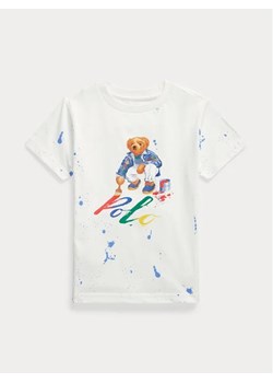 Polo Ralph Lauren T-Shirt Bear Ss Cn 322925604001 Biały Regular Fit ze sklepu MODIVO w kategorii T-shirty chłopięce - zdjęcie 168422819