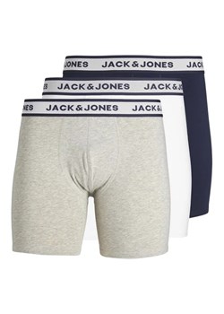 Jack&Jones Komplet 3 par bokserek 12229576 Kolorowy ze sklepu MODIVO w kategorii Majtki męskie - zdjęcie 168423105