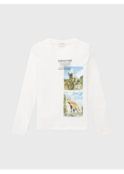 Tom Tailor Bluzka 1033089 Biały Regular Fit ze sklepu MODIVO w kategorii T-shirty chłopięce - zdjęcie 168423406