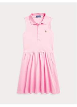 Polo Ralph Lauren Sukienka letnia 313903877001 Różowy Regular Fit ze sklepu MODIVO w kategorii Sukienki dziewczęce - zdjęcie 168424048