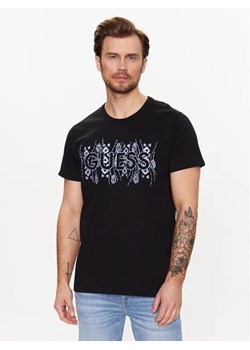 Guess T-Shirt M3GI15 K8FQ4 Czarny Regular Fit ze sklepu MODIVO w kategorii T-shirty męskie - zdjęcie 168424999
