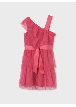 Mayoral Sukienka elegancka 6911 Różowy ze sklepu MODIVO w kategorii Sukienki dziewczęce - zdjęcie 168425226