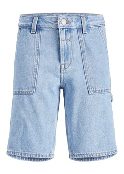 Jack&Jones Junior Szorty jeansowe 12236520 Niebieski Loose Fit ze sklepu MODIVO w kategorii Spodenki chłopięce - zdjęcie 168425485