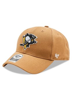 47 Brand Czapka z daszkiem NHL Pittsburgh Penguins '47 MVP SNAPBACK H-MVPSP15WBP-QL Brązowy ze sklepu MODIVO w kategorii Czapki z daszkiem męskie - zdjęcie 168425759