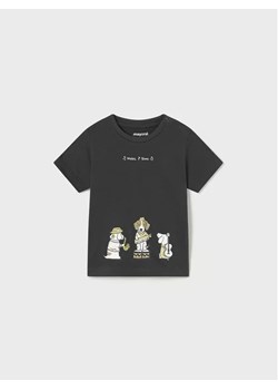 Mayoral T-Shirt 1017 Szary Regular Fit ze sklepu MODIVO w kategorii Koszulki niemowlęce - zdjęcie 168425776