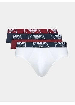 Emporio Armani Underwear Komplet 3 par slipów 111734 3F715 13911 Biały ze sklepu MODIVO w kategorii Majtki męskie - zdjęcie 168425887