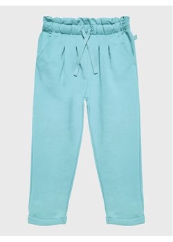 United Colors Of Benetton Spodnie dresowe 3JLXCF025 Niebieski Regular Fit ze sklepu MODIVO w kategorii Spodnie dziewczęce - zdjęcie 168426046