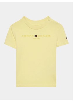 Tommy Hilfiger T-Shirt KN0KN01639 Żółty Regular Fit ze sklepu MODIVO w kategorii T-shirty chłopięce - zdjęcie 168427295