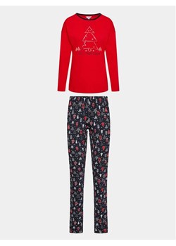 U.S. Polo Assn. Piżama Yuvarlak 16826 Czerwony Regular Fit ze sklepu MODIVO w kategorii Piżamy damskie - zdjęcie 168427725