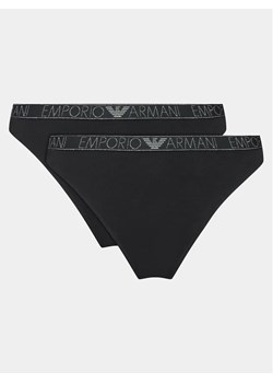 Emporio Armani Underwear Komplet 2 par fig 164752 3F223 00020 Czarny ze sklepu MODIVO w kategorii Majtki damskie - zdjęcie 168427855