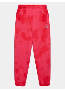 Champion Spodnie dresowe 404636 Różowy Regular Fit ze sklepu MODIVO w kategorii Spodnie dziewczęce - zdjęcie 168429255