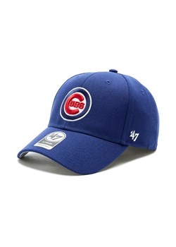 47 Brand Czapka z daszkiem MLB Chicago Cubs '47 MVP B-MVP05WBV-DLB Niebieski ze sklepu MODIVO w kategorii Czapki z daszkiem męskie - zdjęcie 168430269