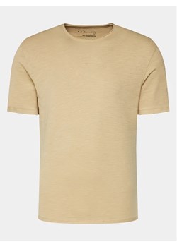 Sisley T-Shirt 3WF0S101K Beżowy Slim Fit ze sklepu MODIVO w kategorii T-shirty męskie - zdjęcie 168431307