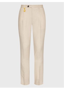 Manuel Ritz Spodnie materiałowe 3432P1648L 233279 Beżowy Regular Fit ze sklepu MODIVO w kategorii Spodnie męskie - zdjęcie 168431329