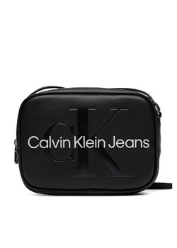 Calvin Klein Jeans Torebka Sculpted Camera Bag18 Mono K60K610275 Czarny ze sklepu MODIVO w kategorii Listonoszki - zdjęcie 168432185