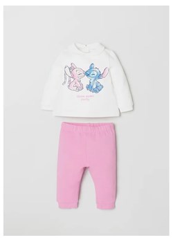 OVS Komplet bluzka i spodnie DISNEY 1615074 Różowy Regular Fit ze sklepu MODIVO w kategorii Komplety niemowlęce - zdjęcie 168433058