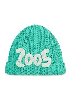 2005 Czapka Crocheted Zielony ze sklepu MODIVO w kategorii Czapki zimowe damskie - zdjęcie 168433455
