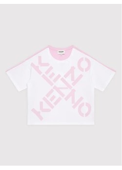 Kenzo Kids T-Shirt K15599 Różowy Relaxed Fit ze sklepu MODIVO w kategorii Bluzki dziewczęce - zdjęcie 168434605