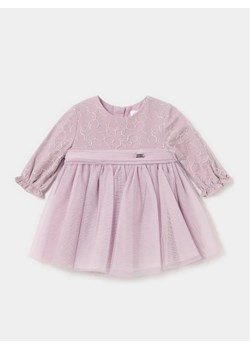 Mayoral Sukienka elegancka 2.855 Różowy Regular Fit ze sklepu MODIVO w kategorii Sukienki niemowlęce - zdjęcie 168434647