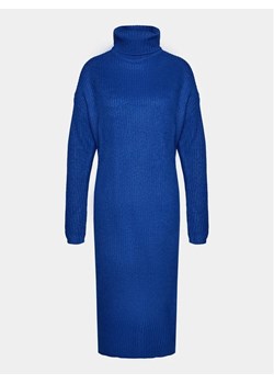Brave Soul Sukienka dzianinowa LKD-364EMMA Niebieski Regular Fit ze sklepu MODIVO w kategorii Sukienki - zdjęcie 168435428