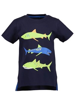 Blue Seven T-Shirt 802265 X Granatowy Regular Fit ze sklepu MODIVO w kategorii T-shirty chłopięce - zdjęcie 168435995