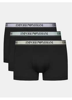 Emporio Armani Underwear Komplet 3 par bokserek 111357 4R717 50620 Czarny ze sklepu MODIVO w kategorii Majtki męskie - zdjęcie 168436077