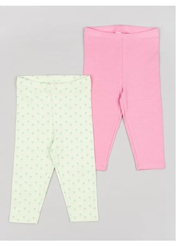 Zippy Komplet 2 par legginsów ZBGAP0401 23004 Kolorowy Slim Fit ze sklepu MODIVO w kategorii Spodnie dziewczęce - zdjęcie 168436796