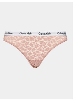 Calvin Klein Underwear Figi brazylijskie 000QD3859E Różowy ze sklepu MODIVO w kategorii Majtki damskie - zdjęcie 168437109