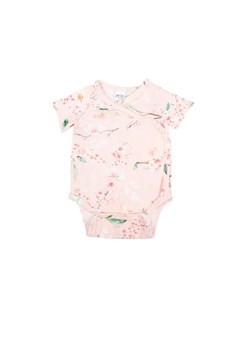 Jamiks Body dziecięce Ala JLF158 Różowy Regular Fit ze sklepu MODIVO w kategorii Body niemowlęce - zdjęcie 168437928