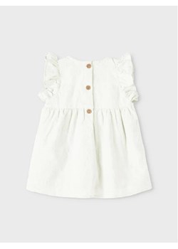 NAME IT Sukienka 13214227 Biały Regular Fit ze sklepu MODIVO w kategorii Ubranka do chrztu - zdjęcie 168439616
