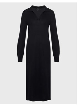 Ecoalf Sukienka dzianinowa Ter GADRTERAL6260WW22 Czarny Regular Fit ze sklepu MODIVO w kategorii Sukienki - zdjęcie 168440065