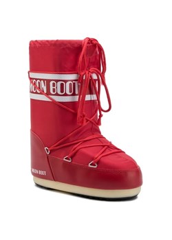 Moon Boot Śniegowce Nylon 14004400003 Czerwony ze sklepu MODIVO w kategorii Buty zimowe dziecięce - zdjęcie 168442856