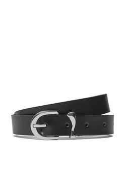 Calvin Klein Pasek Damski Round Organic Loop Belt 2.5 K60K611930 Czarny ze sklepu MODIVO w kategorii Paski damskie - zdjęcie 168442997