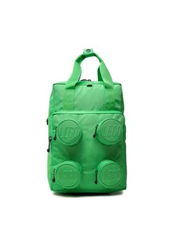 LEGO Plecak Brick 2X2 Backpack 20205-0037 Zielony ze sklepu MODIVO w kategorii Plecaki dla dzieci - zdjęcie 168445137