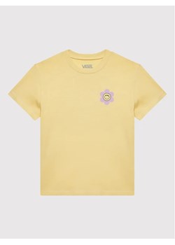 Vans T-Shirt Radically Happy Crew VN0A7YVK Żółty Regular Fit ze sklepu MODIVO w kategorii T-shirty chłopięce - zdjęcie 168445636