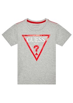 Guess T-Shirt L73I55 K8HM0 Szary Regular Fit ze sklepu MODIVO w kategorii T-shirty chłopięce - zdjęcie 168446549