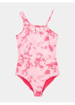 Calvin Klein Swimwear Strój kąpielowy KY0KY00043 Różowy ze sklepu MODIVO w kategorii Stroje kąpielowe - zdjęcie 168447666