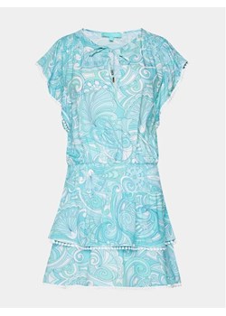 Melissa Odabash Sukienka letnia Keri CR Niebieski Regular Fit ze sklepu MODIVO w kategorii Sukienki - zdjęcie 168450105