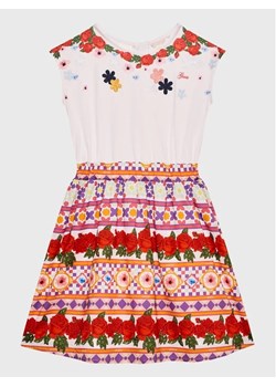 Guess Sukienka codzienna J3GK05 K6YW0 Kolorowy Regular Fit ze sklepu MODIVO w kategorii Sukienki dziewczęce - zdjęcie 168450147