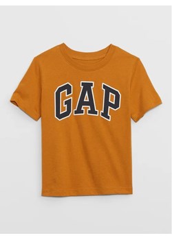 Gap T-Shirt 748026-05 Brązowy Regular Fit ze sklepu MODIVO w kategorii T-shirty chłopięce - zdjęcie 168451789