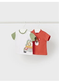 Mayoral Komplet 2 t-shirtów 1002 Kolorowy Regular Fit ze sklepu MODIVO w kategorii Koszulki niemowlęce - zdjęcie 168453647