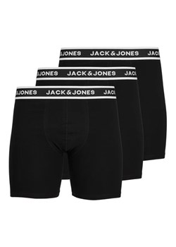 Jack&Jones Komplet 3 par bokserek 12229576 Czarny ze sklepu MODIVO w kategorii Majtki męskie - zdjęcie 168456996