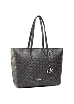 Calvin Klein Torebka Shopper Md K60K607427 Czarny ze sklepu MODIVO w kategorii Torby Shopper bag - zdjęcie 168457548