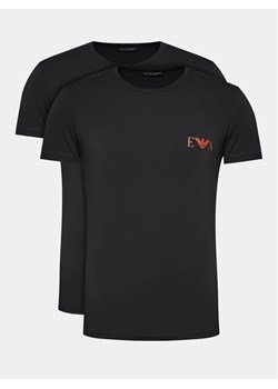Emporio Armani Underwear Komplet 2 t-shirtów 111670 3F715 07320 Czarny Regular Fit ze sklepu MODIVO w kategorii T-shirty męskie - zdjęcie 168458108