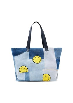 Desigual Torebka 23SAXD03 Niebieski ze sklepu MODIVO w kategorii Torby Shopper bag - zdjęcie 168459618