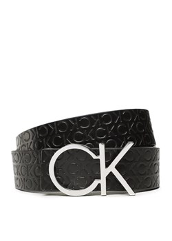 Calvin Klein Pasek Damski K60K610156 Czarny ze sklepu MODIVO w kategorii Paski damskie - zdjęcie 168460005