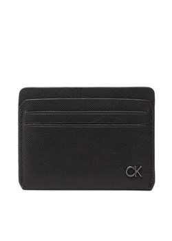 Calvin Klein Etui na karty kredytowe Ck Clean Pq Cardholder 6Cc K50K510288 Czarny ze sklepu MODIVO w kategorii Etui - zdjęcie 168460567