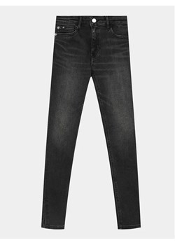 Calvin Klein Jeans Jeansy Mr Slit IG0IG02267 Czarny Skinny Fit ze sklepu MODIVO w kategorii Spodnie chłopięce - zdjęcie 168461849