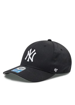 47 Brand Czapka z daszkiem Mlb New York Yankees Raised Basic '47 Mvp Junior B-RAC17CTP-BK Czarny ze sklepu MODIVO w kategorii Czapki z daszkiem damskie - zdjęcie 168462196