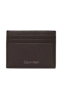 Calvin Klein Etui na karty kredytowe Warmth Cardholder 6Cc K50K507389 Brązowy ze sklepu MODIVO w kategorii Etui - zdjęcie 168462838